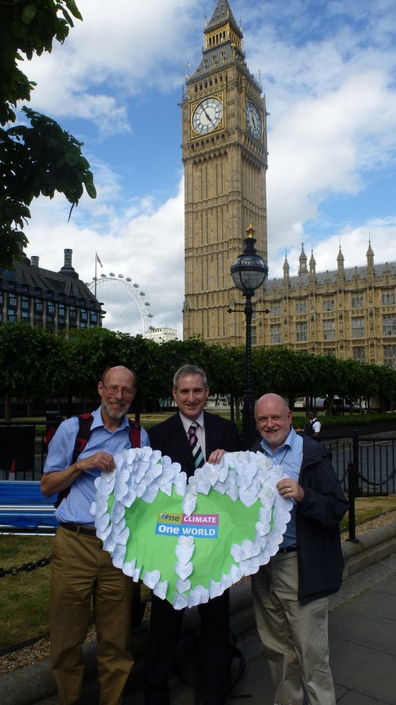 Climate change lobbyists from Our Lady of Kirkstall parish