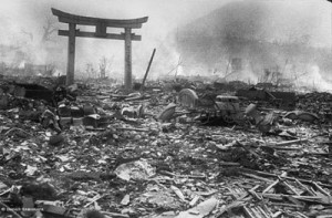 photo of nagasaki devastation