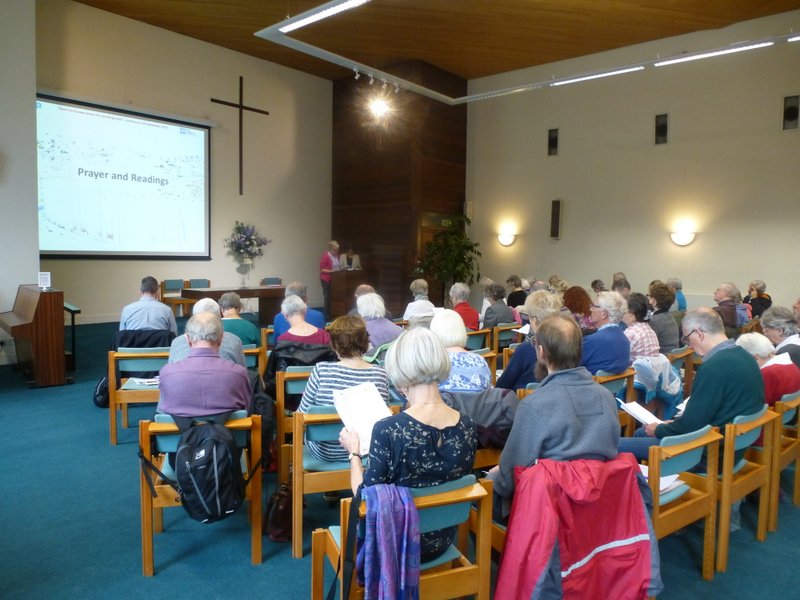 Attendees at the start of the Conference