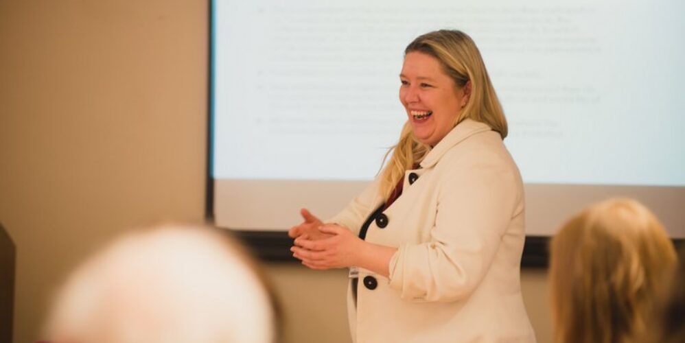 Workshop presenter Dr Ann Marie Mealey