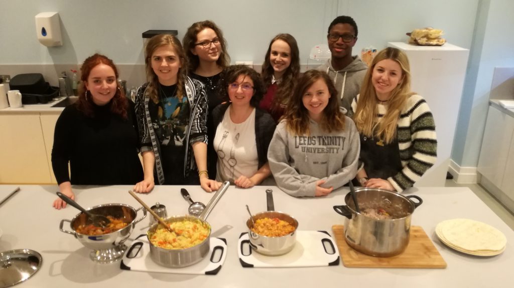 CAFOD intern group photo