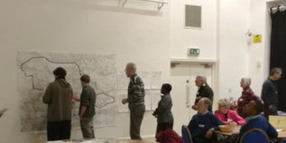 people adding actions to a map