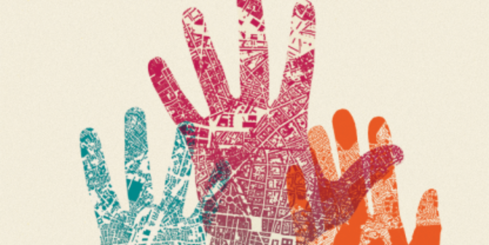 HAnds reaching into the air