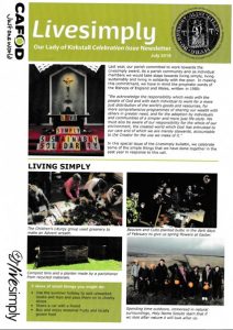 Live Simply newsletter cover