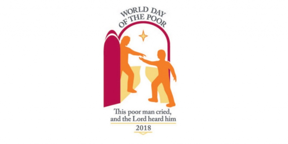 logo for world day of the poor 2018