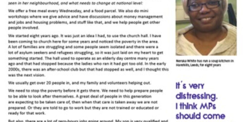 page from workshop materials