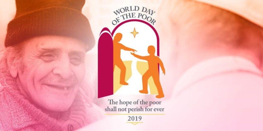 logo for the World day of the poor 2019