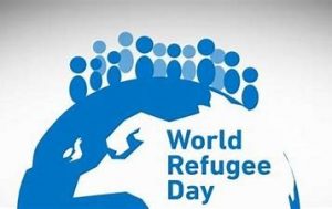 world refugee day logo