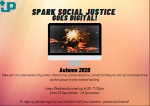 flyer for SPARK digital sessions