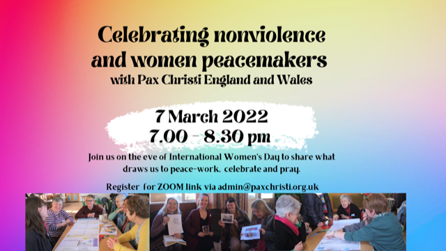 pax christi event flyer image