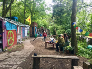 photo of peace camp