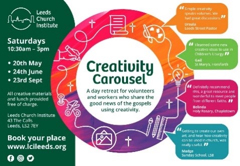creativity carousel infographic