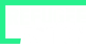 logo for refugee action