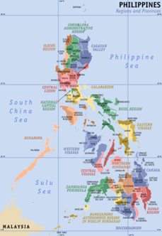 map of Philippines