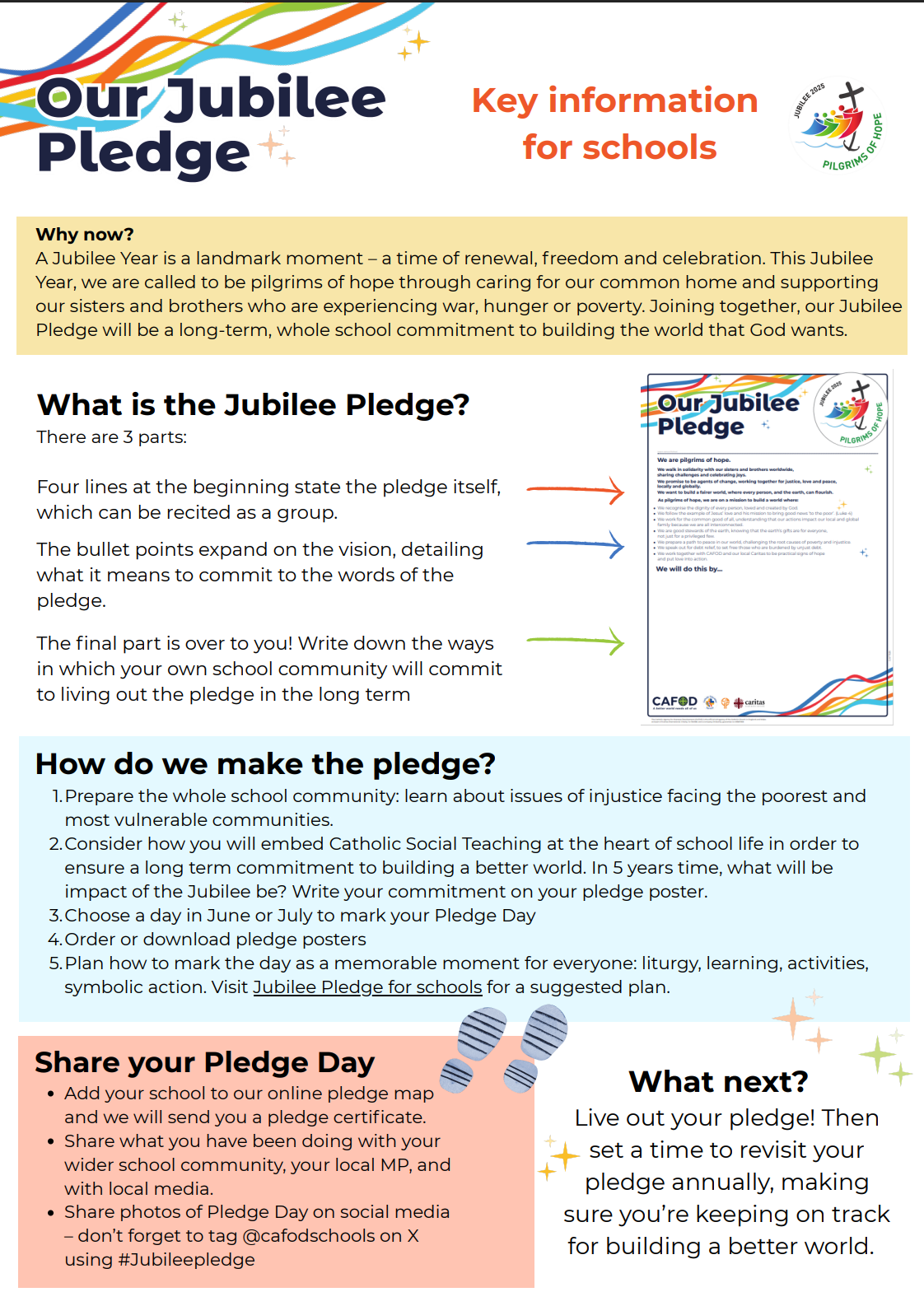 Jubilee Pledge
