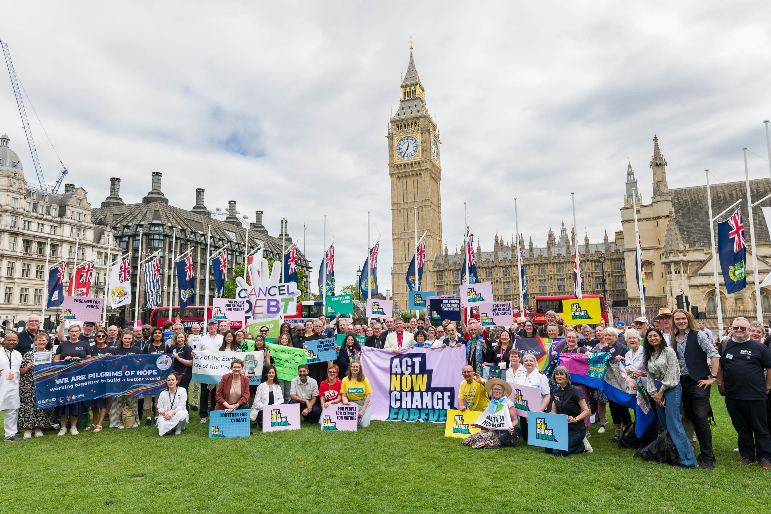 The Act Now Change Forever Mass Lobby