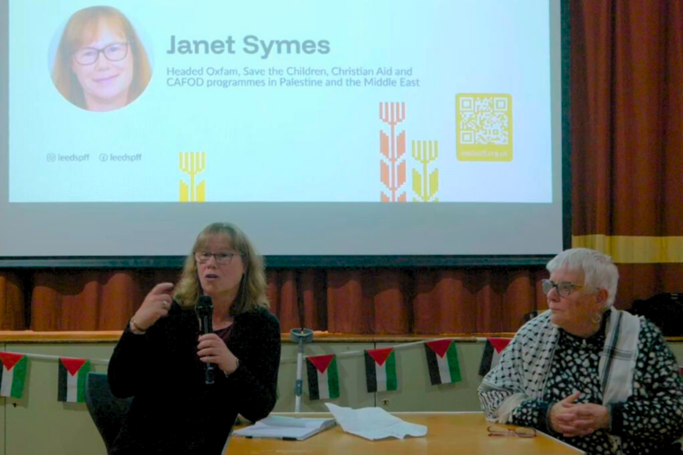 Janet Symes and Carol Burns - post-film discussion