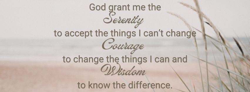 serenity prayer